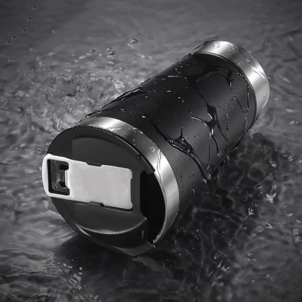 Copo Térmico Aço Inox Isolamento com Tampa e Abridor 473ml