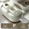 Escova A Vapor Para Pets 3 Em 1 Branco com Laranja - Imagem 8