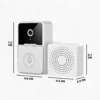 Campainha Com Câmera e Interfone Com Áudio Wifi Inteligente - Imagem 6