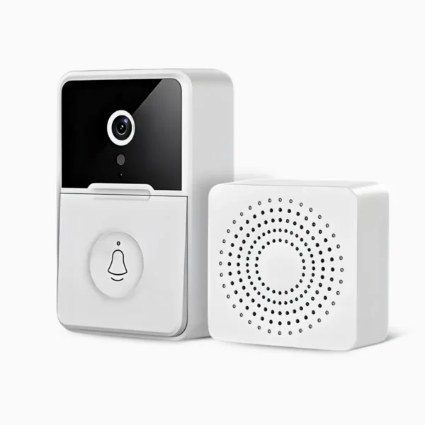 Campainha Com Câmera e Interfone Com Áudio Wifi Inteligente