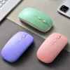Kit Teclado e Mouse Sem Fio Bluetooth Recarregável Preto - Imagem 5