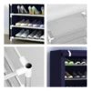Sapateira 9 Andares Com Porta Organizador Multiuso Azul - Imagem 5