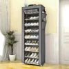 Sapateira Multiuso 9 Andares Organizador Com Porta - Imagem 2