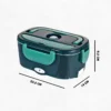 Marmita Elétrica Portátil Bivolt Verde - Imagem 7
