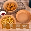 Forro de Papel Antiaderente Para Airfryer 50 unidades - Imagem 7