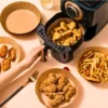 Forro de Papel Antiaderente Para Airfryer 50 unidades - Imagem 4
