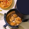 Forro de Papel Antiaderente Para Airfryer 50 unidades - Imagem 6