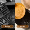 Forro de Papel Antiaderente Para Airfryer 50 unidades - Imagem 8