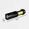 Lanterna Recarregável Luz Negra UV Resistente A Água - Imagem 7