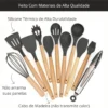 Kit 12 Peças Jogo de Cozinha de Silicone - Imagem 12