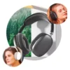 Fone de Ouvido Bluetooth P9 Com Microfone Headphone - Imagem 8