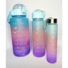 Kit 3 Garrafas Água Squeeze Motivacional 300ML + 900ML + 2000ML - Imagem 5