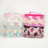 Bolsa Nécessaire Transparente Florido - Imagem 3