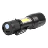 Mini Lanterna Com Led e Zoom Recarregável USB Tática Profissional - Imagem 4