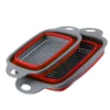 Escorredor Dobrável Retrátil de Silicone Quadrado - Imagem 2