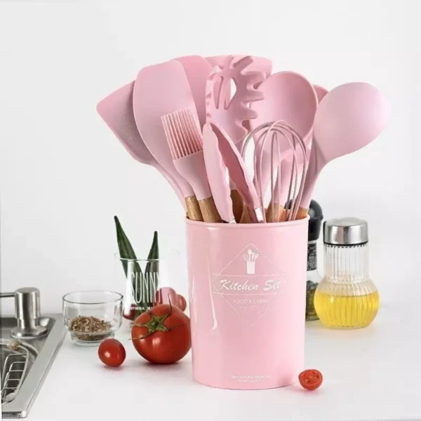 Jogo de Cozinha Kit 12 Peças de Silicone