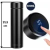 Garrafa Térmica 500ml Com Medidor De Temperatura Digital Led - Imagem 3