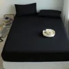 Jogo Lençol Com Elástico e Fronhas Para Cama de Casal 3 Peças Premium - Imagem 4