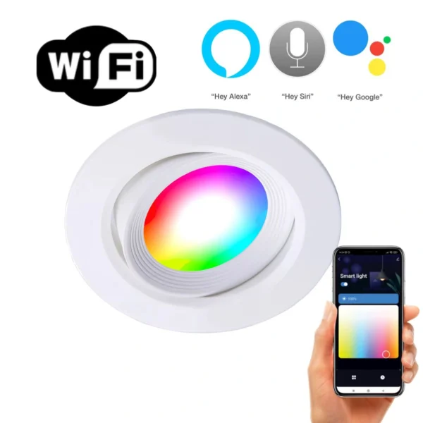 Spot Inteligente WiFi Color Redondo