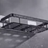 Suporte De Shampoo Prateleiras De Banheiro Retangular Sem Furo - Imagem 3