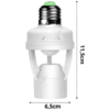 Sensor De Presença Com Fotocélula Para Lâmpada Soquete E27 - Imagem 4