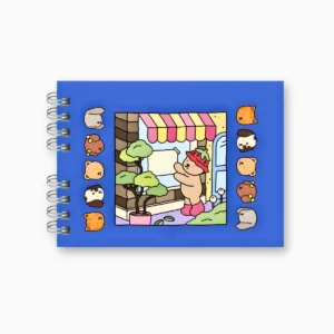Livro De Colorir Bobbie Goods Capa Dura Azul
