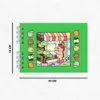Livro De Colorir Bobbie Goods Capa Dura Verde - Imagem 7